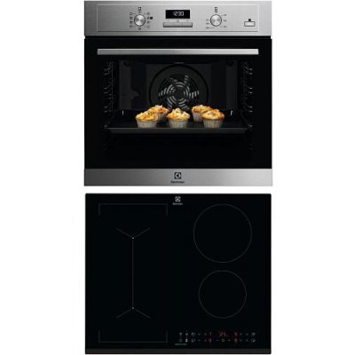 Set Electrolux 600 PRO SteamBake EOD3H70X + LIV63431BK