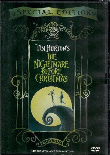 Ukradené Vánoce Tima Burtona / The nightmare before christmas DVD