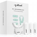 My White Secret PAP+ LED světlo pro bělení zubů + bělicí aktivační gel 6 ks + nabíjecí kabel – Zboží Dáma