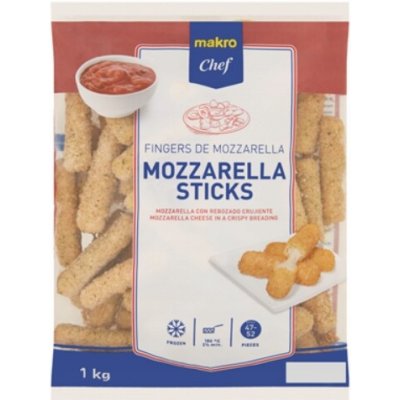 METRO Chef Mozzarella sticks zmrazené 1 kg – Zboží Dáma
