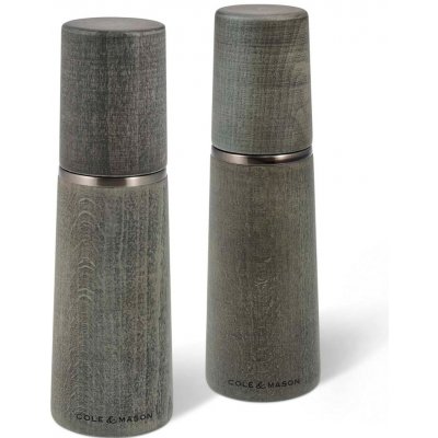 Cole & Mason sada mlýnků Marlow 18 cm šedá dřevo – Zboží Dáma