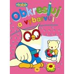 Tabi Obkresluj a vybarvuj (růžový) – Hledejceny.cz