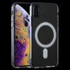 Pouzdro a kryt na mobilní telefon Apple AppleKing z tvrdého plastu s magnetickým kruhem iPhone XS Max čiré