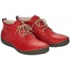 Dámské kotníkové boty Rieker polokozačky 52522-33 červená