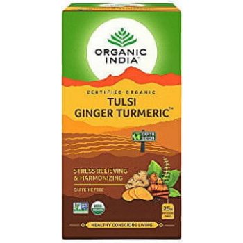 Organic India Tulsi Ginger BIO 25 sáčků