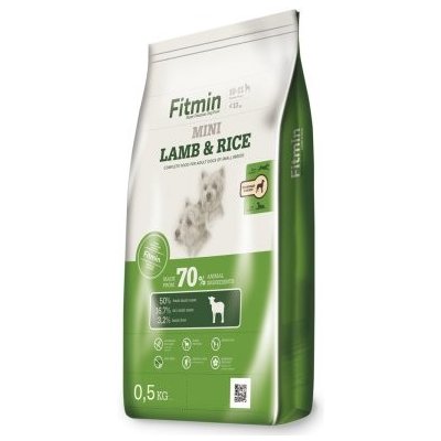 Fitmin dog Mini Lamb & Rice 0,5 kg (+ SLEVA PO REGISTRACI / PŘIHLÁŠENÍ ;))