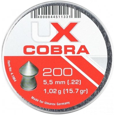 Diabolky Umarex Cobra Pointed Ribbed 5,5 mm 200 ks – Zboží Dáma