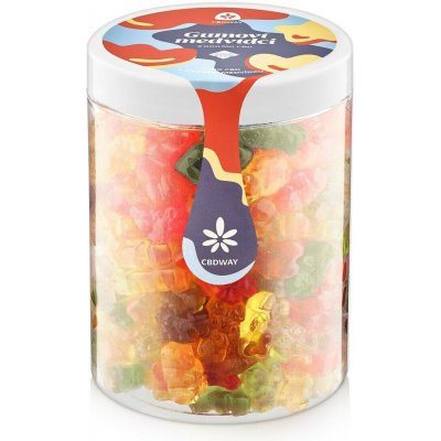 CBD WAY Medvídci bez cukru 2000 mg 800 g – Zboží Dáma