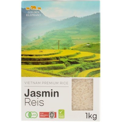 Golden Elephant Jasmínová rýže 1 kg – Zboží Dáma