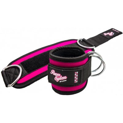 Power System Ankle straps Gym babe růžová PS-3450 – Zboží Dáma