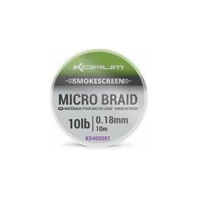 Korum Návazcová šňůra Smokescreen Micro Braid 10m 10lb 10m – Zboží Dáma