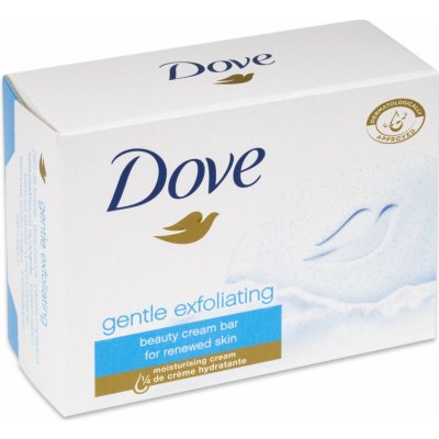 Dove Soft Peeling Gentle Exfoliating peelingové toaletní mýdlo 100 g – Zbozi.Blesk.cz