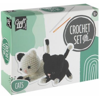 Grafix Háčkované kočky 13x6,5x10,5 cm – Hledejceny.cz