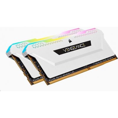 Corsair DDR4 16GB 2x8GB Vengeance RGB PRO SL DIMM 3200MHz CL16 bílá CMH16GX4M2E3200C16W – Hledejceny.cz