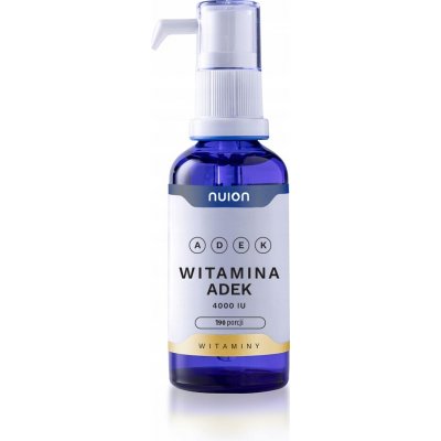 Puromedica NUION ADEK Vitamín A D3 4000 IU 50 ml kapky 190 porcí – Hledejceny.cz