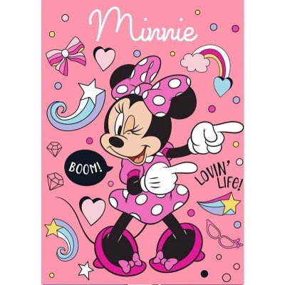 FARO Fleece deka Minnie Boom