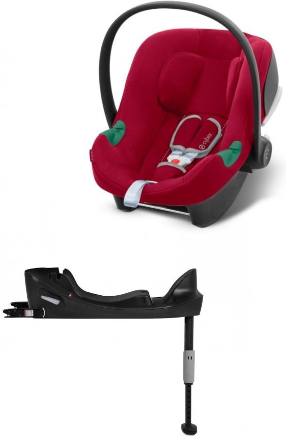 CYBEX Aton B2 i-Size + Base One 2023 Dynamic Red