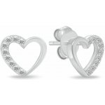 Brilio Silver náušnice GOLD056 – Hledejceny.cz