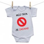 Boodyy Body s krátkým rukávem Můj táta je zadaný – Zboží Mobilmania