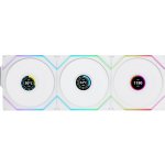 Lian Li UNI FAN TL Wireless LCD 120 White Reverse Blade 3 ks 12RTLLCD1W3W – Zboží Živě