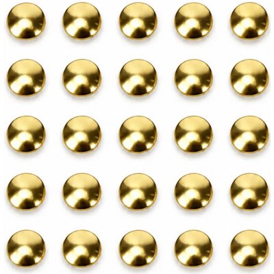 Starnails 3D ozdoby na nehty ShinePins Round Gold – Hledejceny.cz