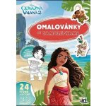 Jiri Models Omalovánky A4 se samolepkami Vaiana 2 – Sleviste.cz