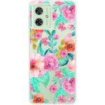 iSaprio Silikonový Motorola Moto G54 5G Flower Pattern 01 – Zboží Živě