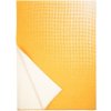 Deka Juhannus Vlněná deka přírodně barvená oranžová Finnsheep 150x200