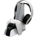 SNAKEBYTE PS5 Dual Charge 5 & Headset Stand white – Zboží Živě