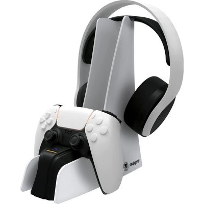 SNAKEBYTE PS5 Dual Charge 5 & Headset Stand white – Hledejceny.cz