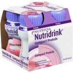 NUTRIDRINK COMPACT PROTEIN S PŘÍCHUTÍ JAHODOVOU POR SOL 4X125ML – Zboží Mobilmania