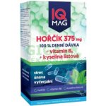 IQ Mag hořčík 375 mg + B6 + kys.listová 60 tobolek – Hledejceny.cz