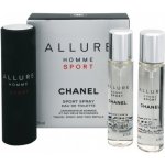 Chanel Allure Homme Sport EDT 3 x 20 ml 60 ml Chanel dárková sada – Hledejceny.cz