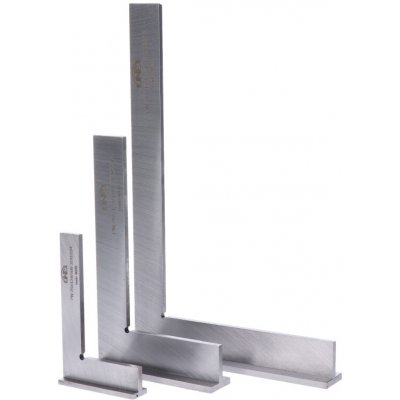 KINEX Sada zámečnických příložných úhelníků 100x63mm 160x100mm 250x160mm PN 25 5124 – Sleviste.cz