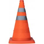 Alca Skládací dopravní kužel s reflexními pruhy 40x25 cm | – Sleviste.cz