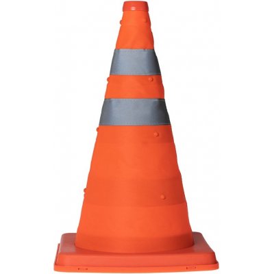 Alca Skládací dopravní kužel s reflexními pruhy 40x25 cm | – Sleviste.cz