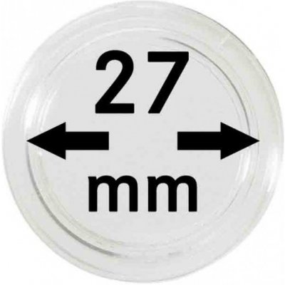 Lindner Kapsle na mince 27 mm – Sleviste.cz