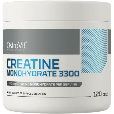 Ostrovit Creatine monohydrate 3300 120 kapslí – Zboží Mobilmania