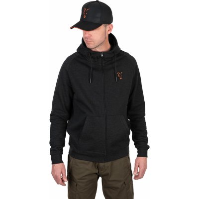 Fox mikina Collection Lightweight Hoody black orange – Sleviste.cz
