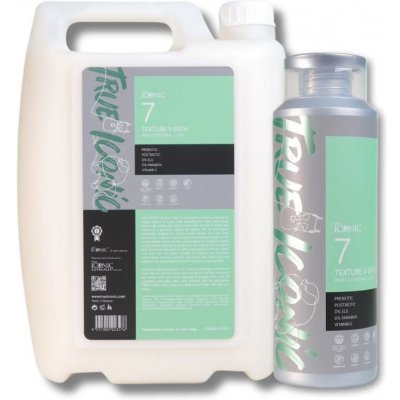 True Iconic texture V bath luxusní šampon pro psy 400 ml – Sleviste.cz