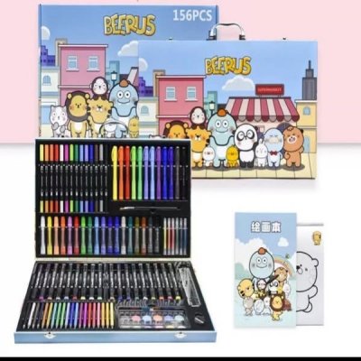LEANToys Malířská sada malování v duralovém kufříku 156 ks Beerus – Hledejceny.cz