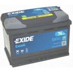 Exide Excell 12V 74Ah 680A EB741 – Hledejceny.cz