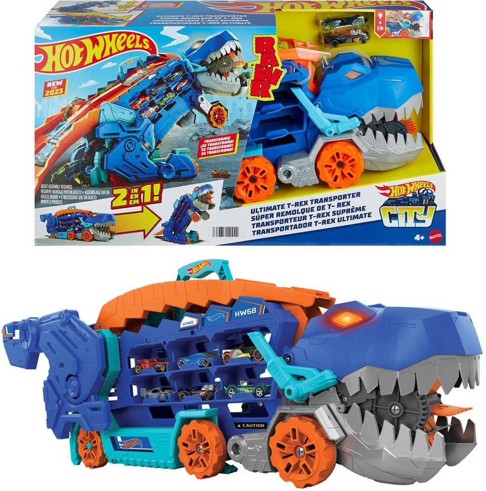 Hot Wheels Ultimate T-Rex Transporter od 2 218 Kč - Heureka.cz