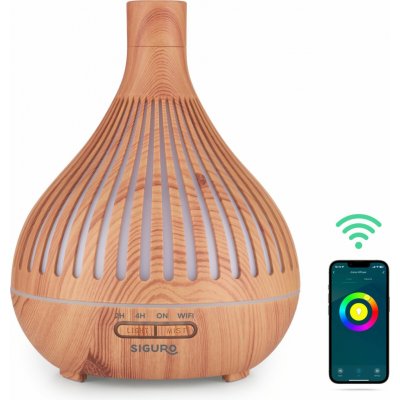 Siguro Aroma Glow WiFi R650LW světlý – Zboží Dáma