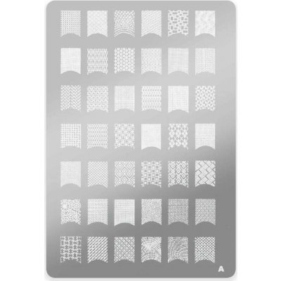 Starnails Razítkovací destička A – Zboží Dáma