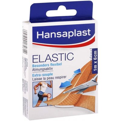 HANSAPLAST Elastic elastické náplasti pro pohyblivé části těla 1 m x 6 cm – Zboží Mobilmania