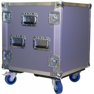 EXAFIX Flight case 12U/460mm kola GR