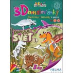 3D omalovánka A4 SET Dinosauří svět – Sleviste.cz