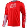 Cyklistický dres TROY LEE DESIGNS Sprint Icon 2023 - Race Red