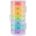 Orion Organizér na léky týdenní 2 sekce s obalem – Zbozi.Blesk.cz